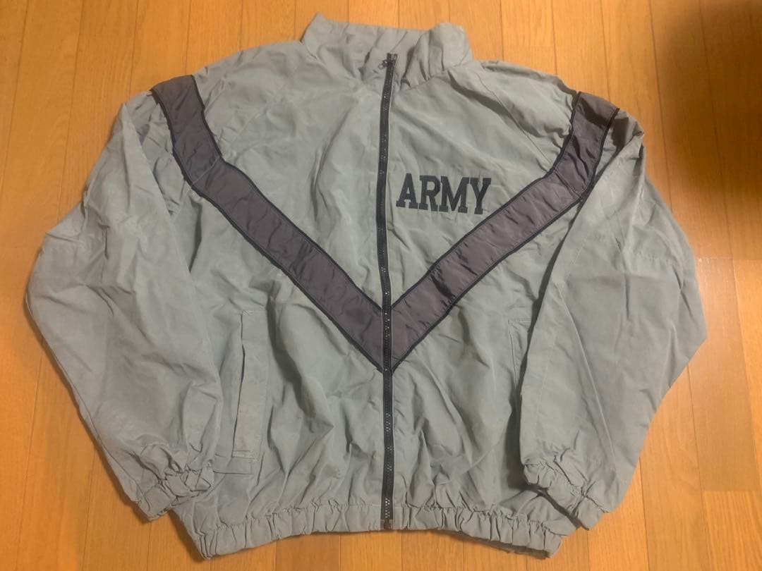 US.ARMY IPFUトレーニングジャケット ピクセルカモ柄 リフレクター