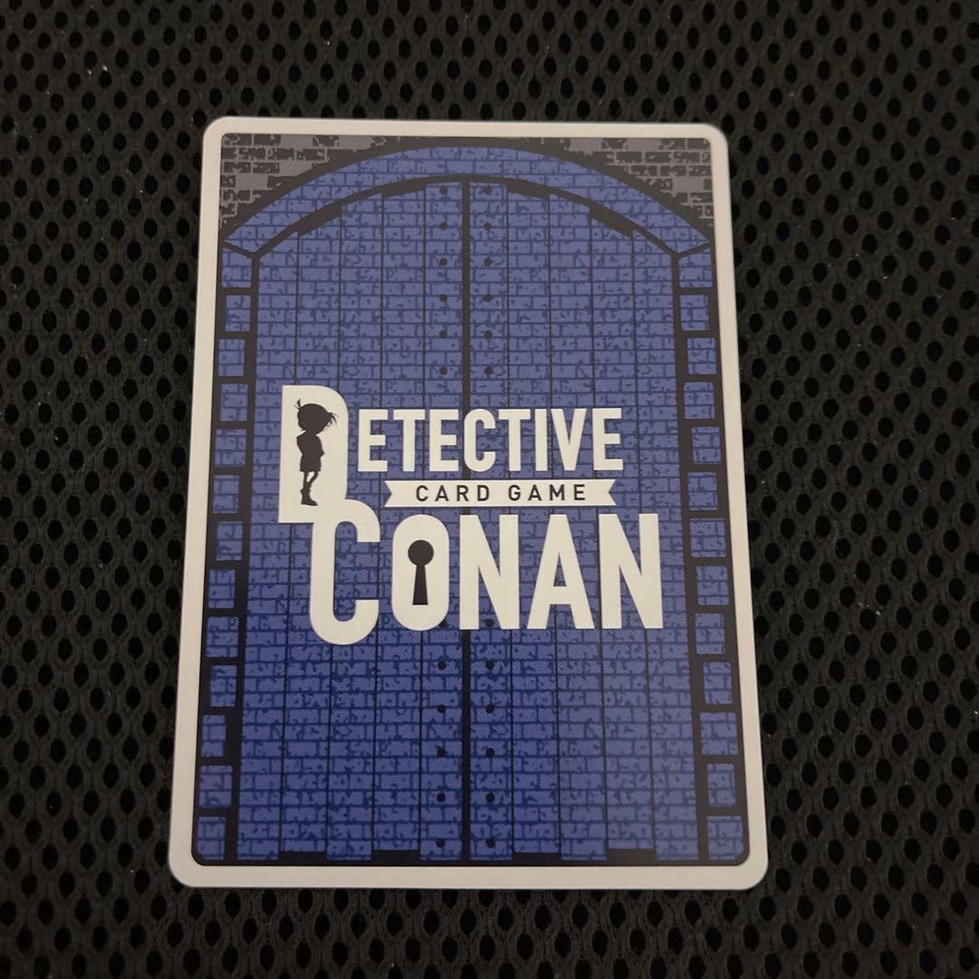 名探偵コナンTCG 信義の絆 P007 SEC 工藤新一 シークレット サイン