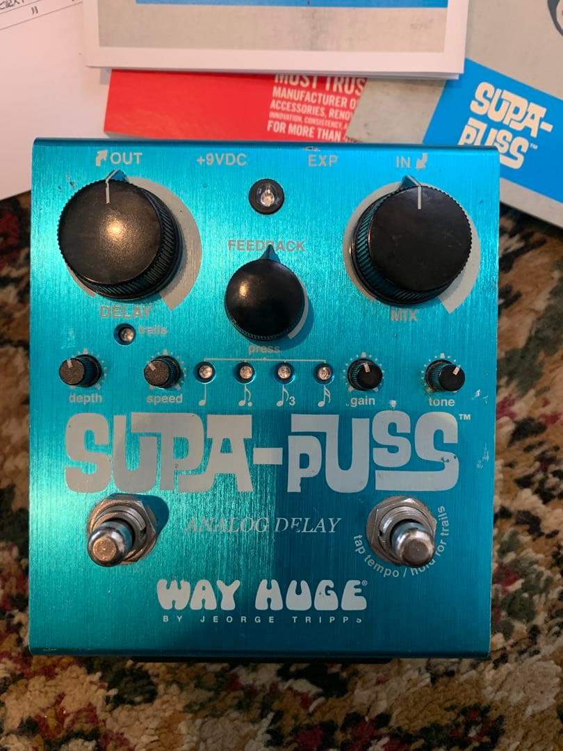 WAY HUGE SUPA-PUSS アナログディレイ