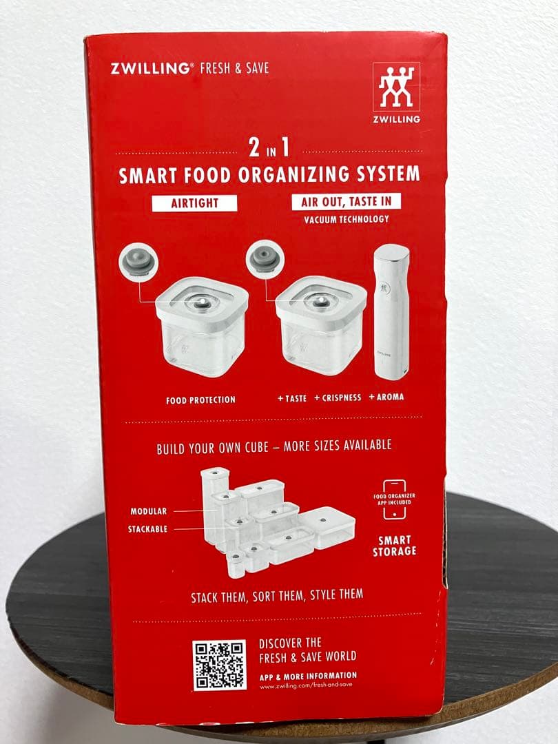 ツヴィリング　フレッシュ＆セーブ キューブ バキューム スターターセット S