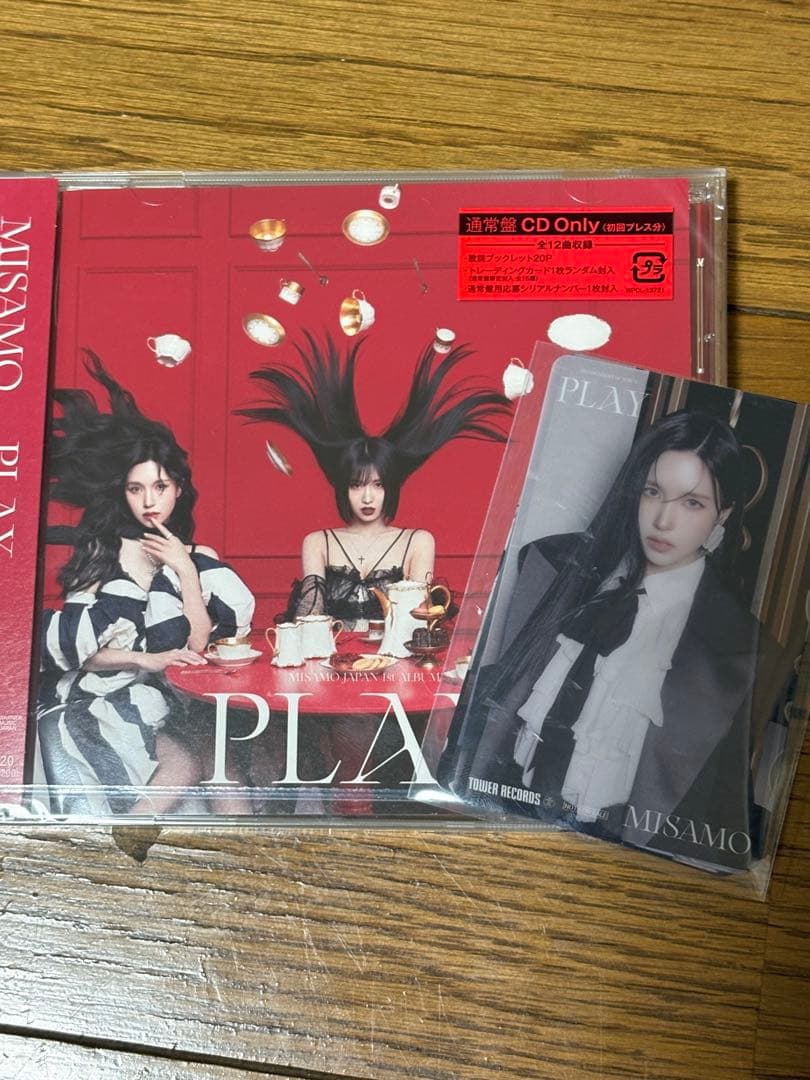 MISAMO ミサモPLAY 通常盤 タワレコ特典 クリアトレカ ミナ - メルカリ