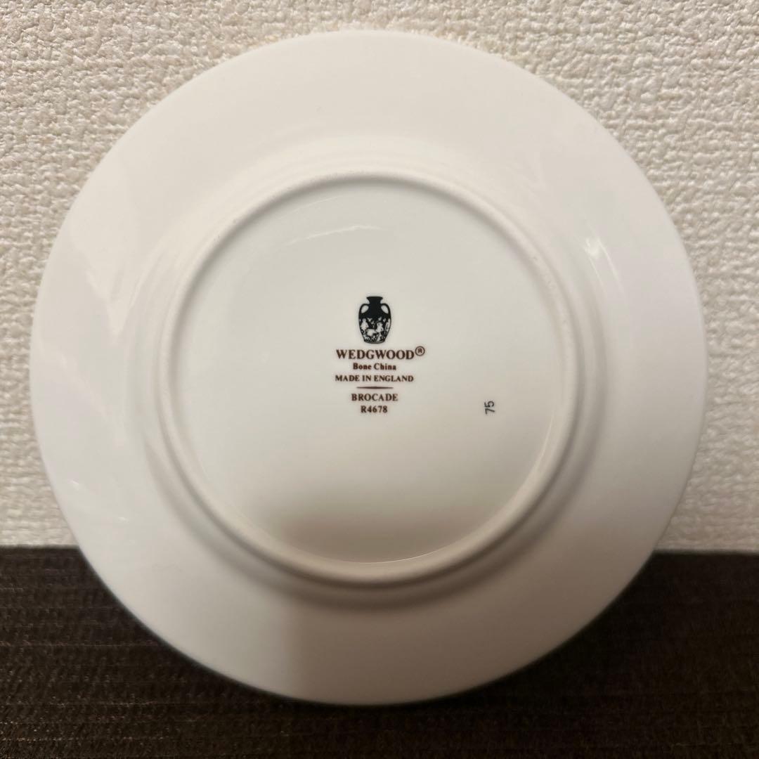 ウェッジウッド　ブロケード　デザートプレート　15.5cm