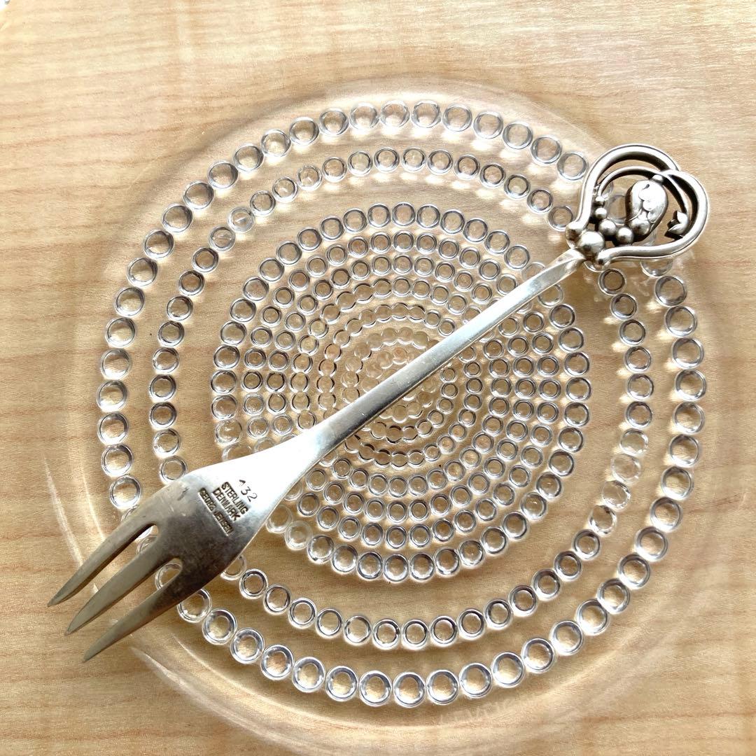 ジョージジェンセン　純銀925 ブロッサム　ミニフォーク