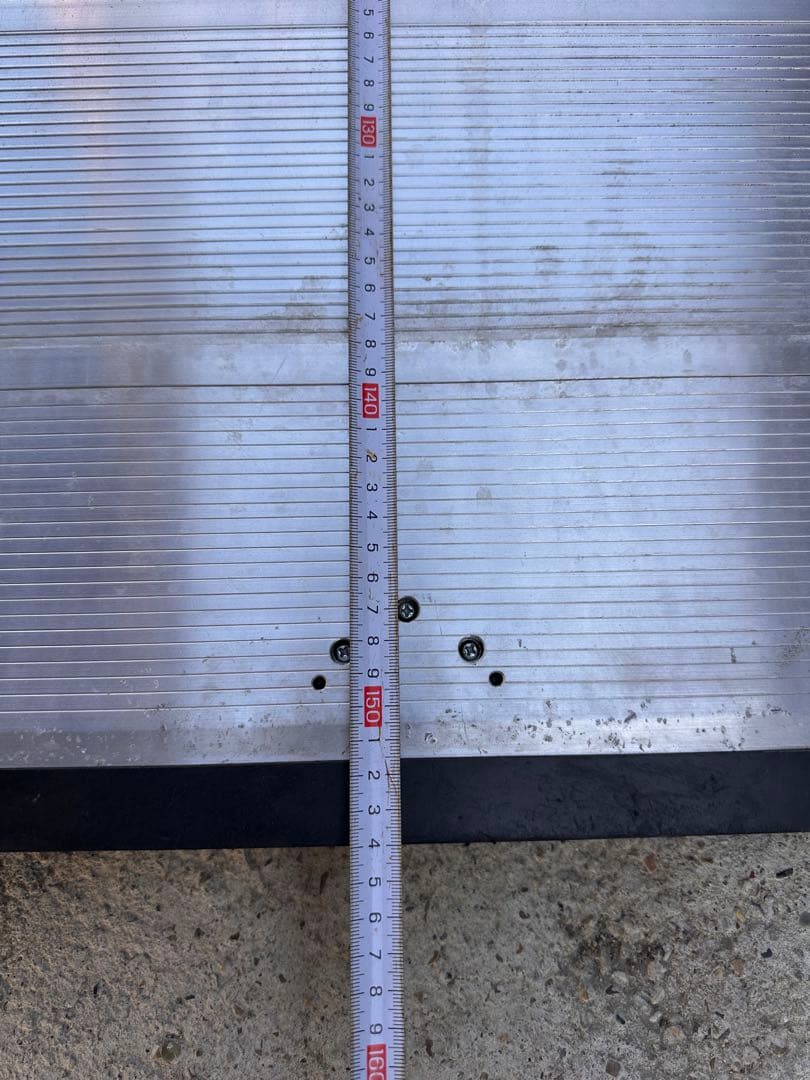 アルミ製 折りたたみスロープ 70cmx150cm 段差解消 業務用