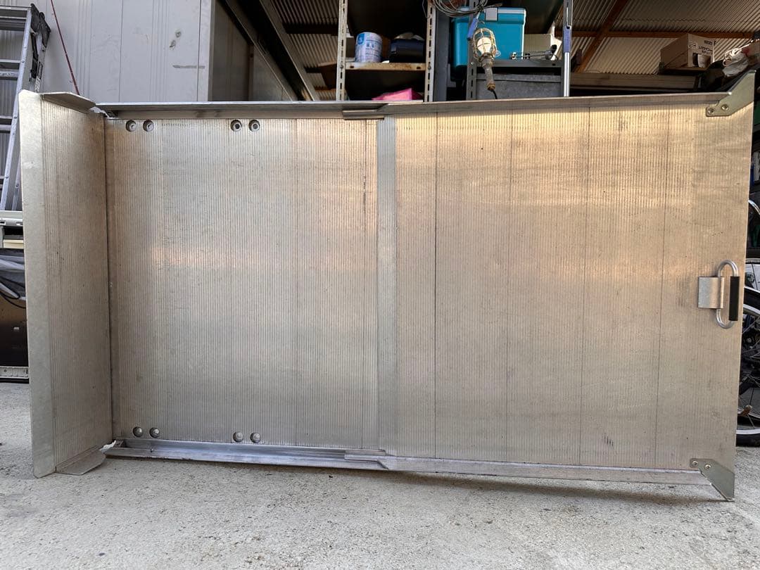 アルミ製 折りたたみスロープ 70cmx150cm 段差解消 業務用