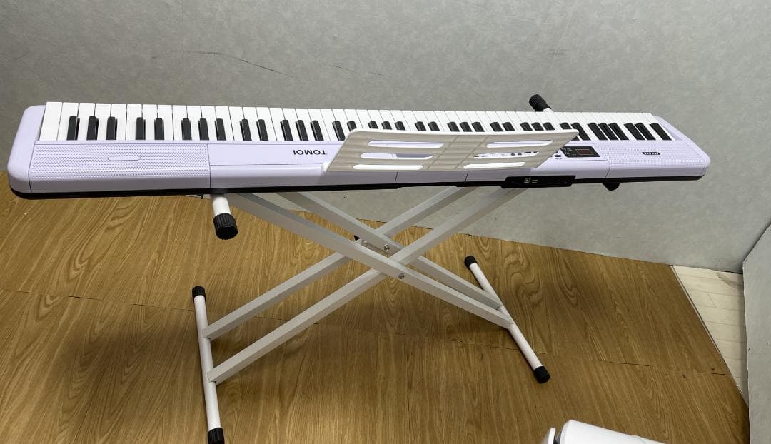 Y♢871 TOMOI 電子ピアノ+スタンドセット TP88-18 美品！ - メルカリ