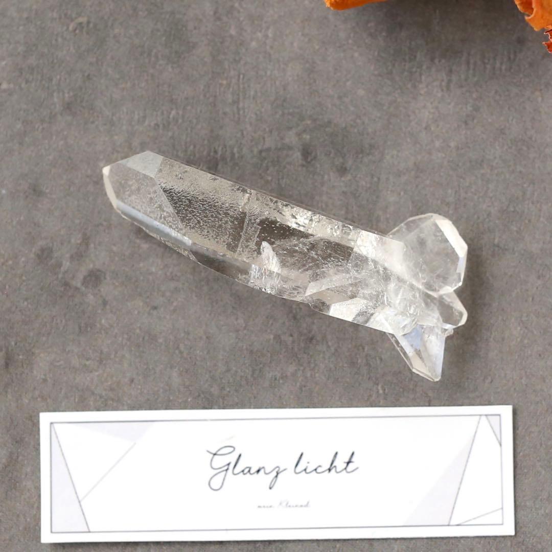 ダブルポイント ヴィジョンクォーツ 水晶 天然石 希少 鉱物 両剣水晶