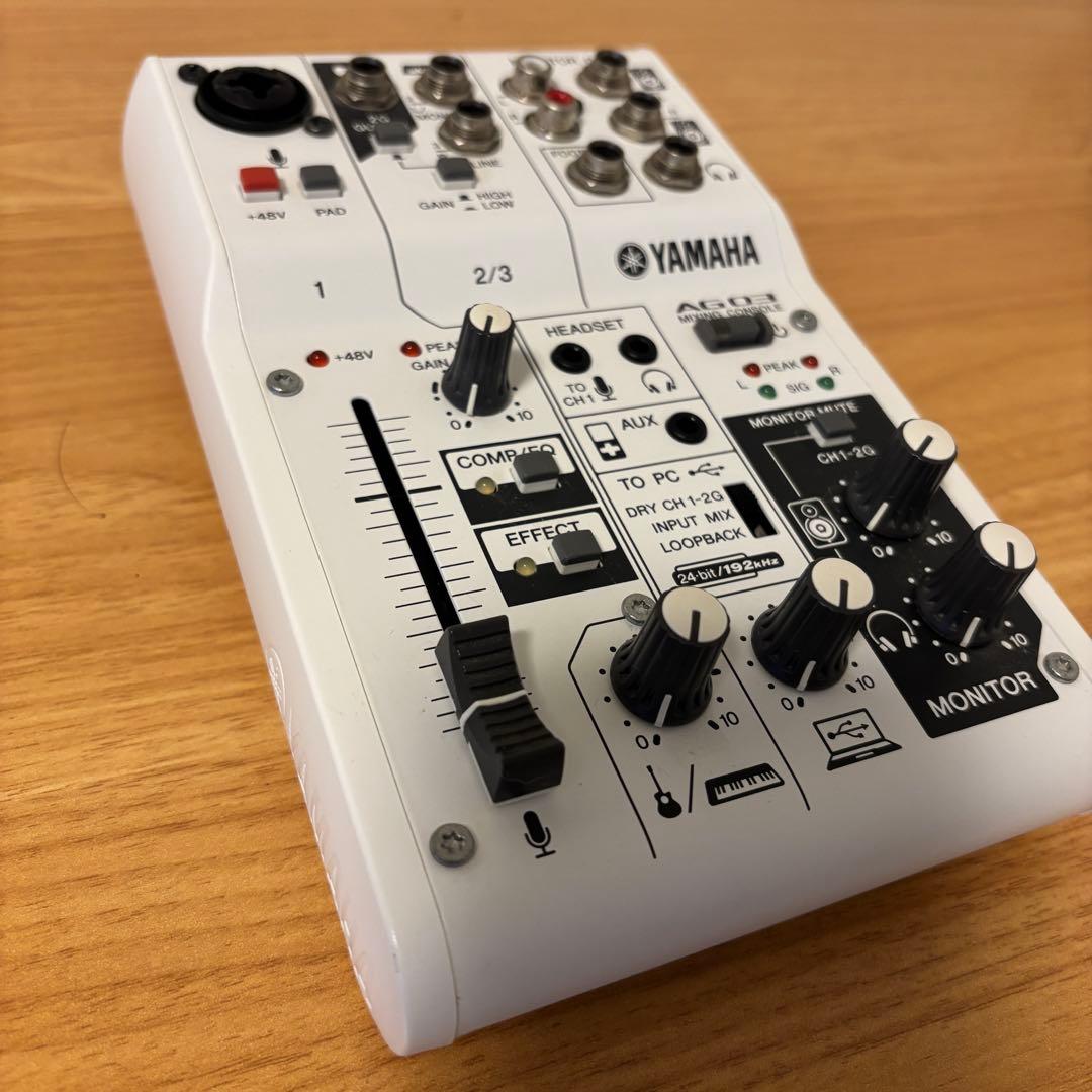 YAMAHA AG03 ミキサー　オーディオインターフェース　動作確認済　他
