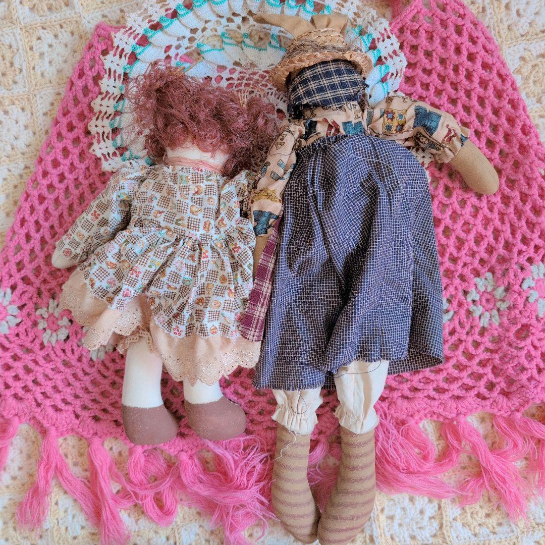 カントリードール/ハンドメイド/うさぎ/人形/イースター/カントリー