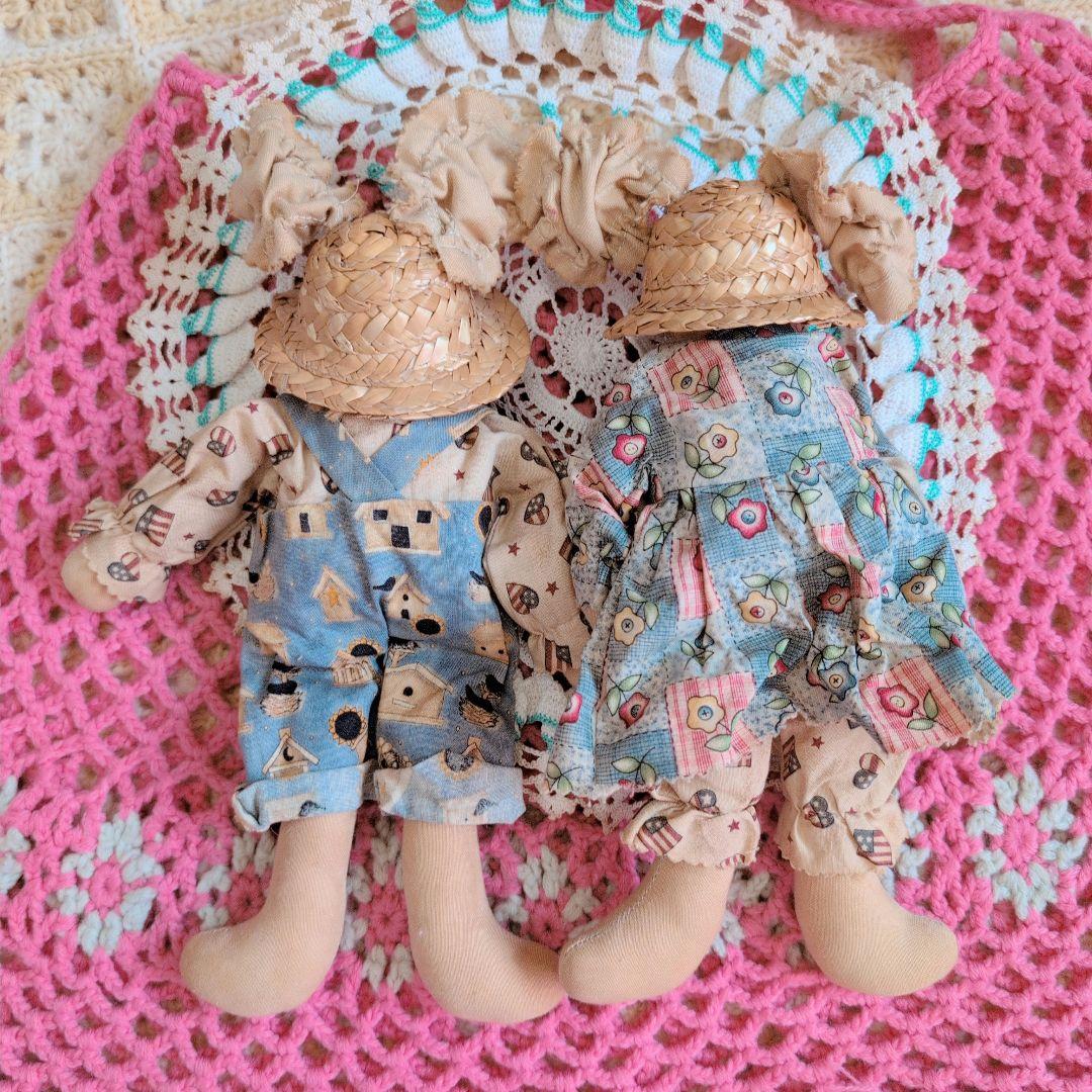 カントリードール/ハンドメイド/うさぎ/人形/イースター/カントリー