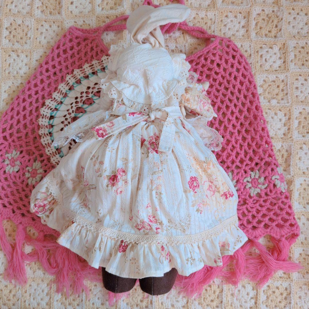 カントリードール/ハンドメイド/うさぎ/人形/イースター/カントリー