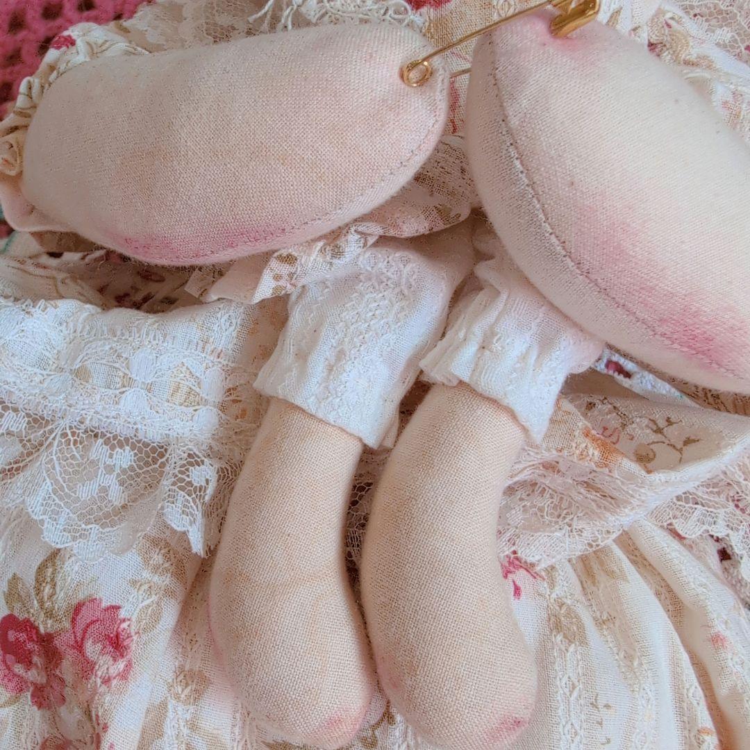 カントリードール/ハンドメイド/うさぎ/人形/イースター/カントリー