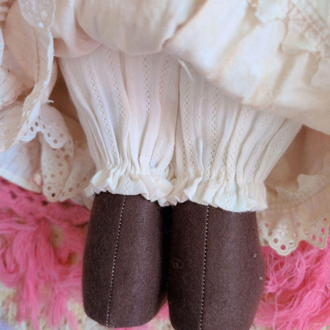 カントリードール/ハンドメイド/うさぎ/人形/イースター/カントリー