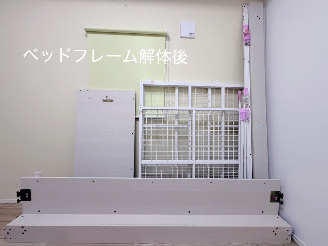 シングルサイズ ロフトベッド 収納付き