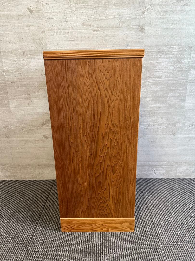 希少！和モダン！屋久杉天然木　電話台・ファックス台　花台