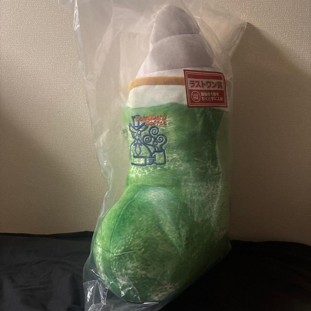 一番くじ コメダ珈琲店 ラストワン クリームソーダクッション 新品未