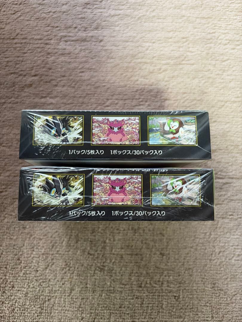 ポケモンカードゲーム ムニキスゼロ シュリンク付き　新品未開封2BOX