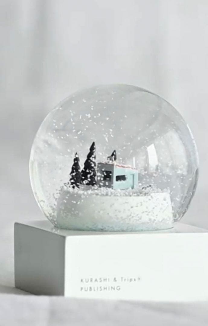 【新品未使用】 北欧暮らしの道具店　スノードーム 2025