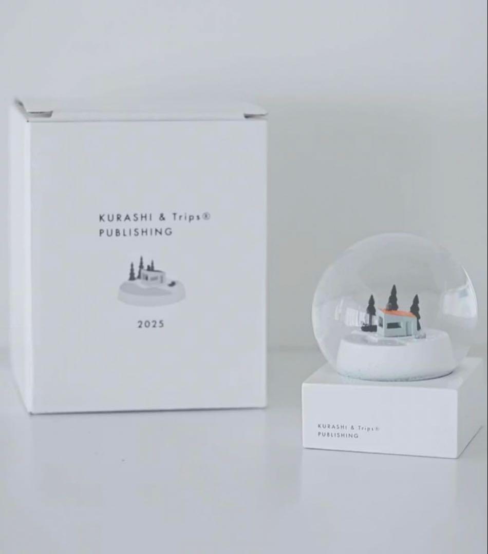 【新品未使用】 北欧暮らしの道具店　スノードーム 2025