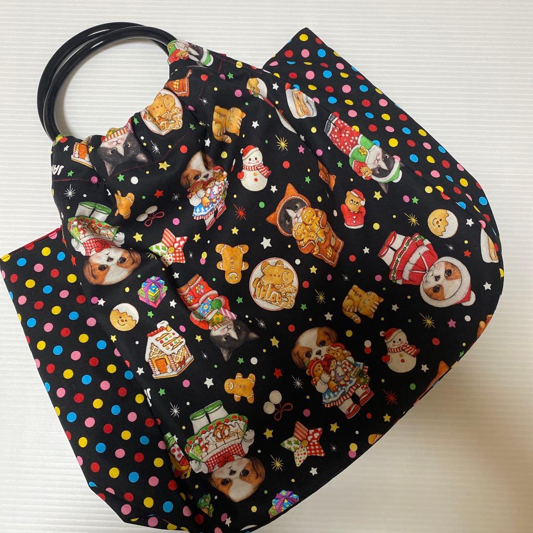 肩がけトートバック　ハロウィン メリーちゃん　コヤンイサムチョン