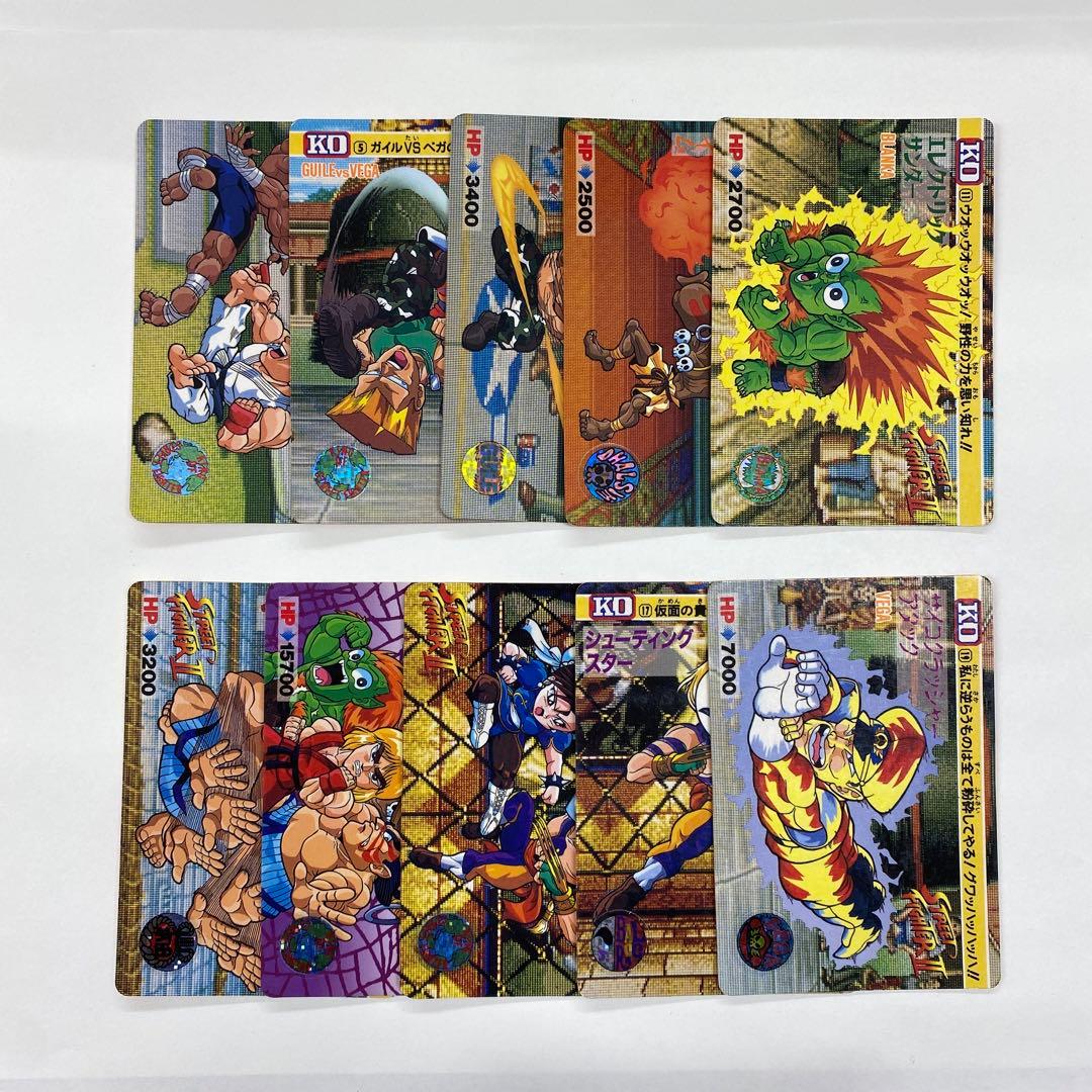 ストリートファイターII カードダスまとめ売り - メルカリ