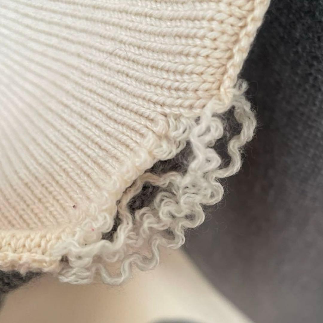 【訳あり】【レア】シャネル ダブルフェイス カシミア混 ロゴブランケット 毛布