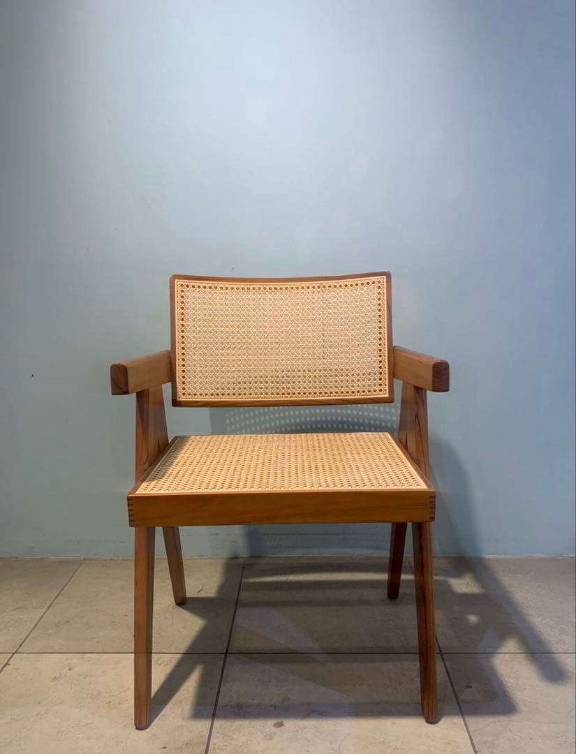 FLYMEe SHADOW CHAIR ラタン アームダイニングチェア　木製