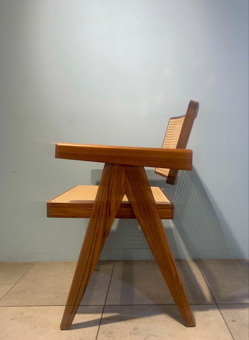 FLYMEe SHADOW CHAIR ラタン アームダイニングチェア　木製