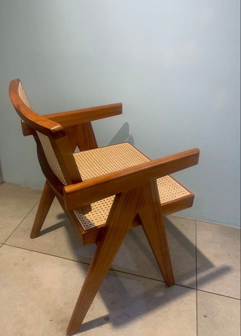 FLYMEe SHADOW CHAIR ラタン アームダイニングチェア　木製