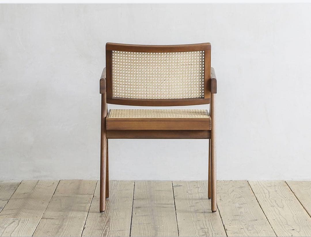 FLYMEe SHADOW CHAIR ラタン アームダイニングチェア　木製