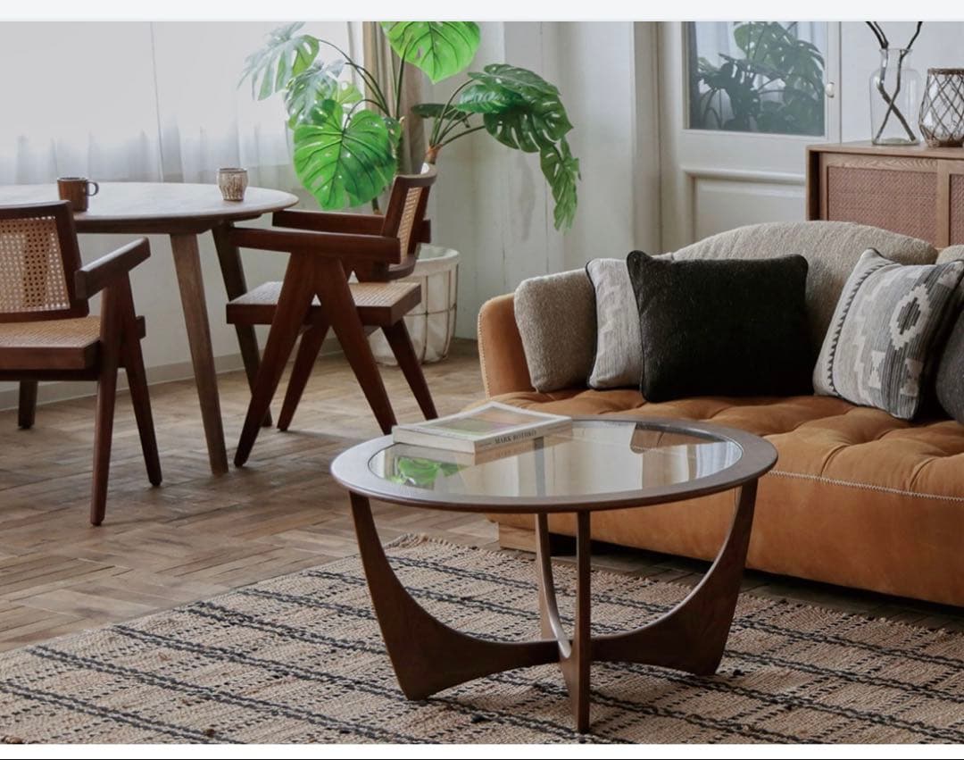 FLYMEe SHADOW CHAIR ラタン アームダイニングチェア　木製