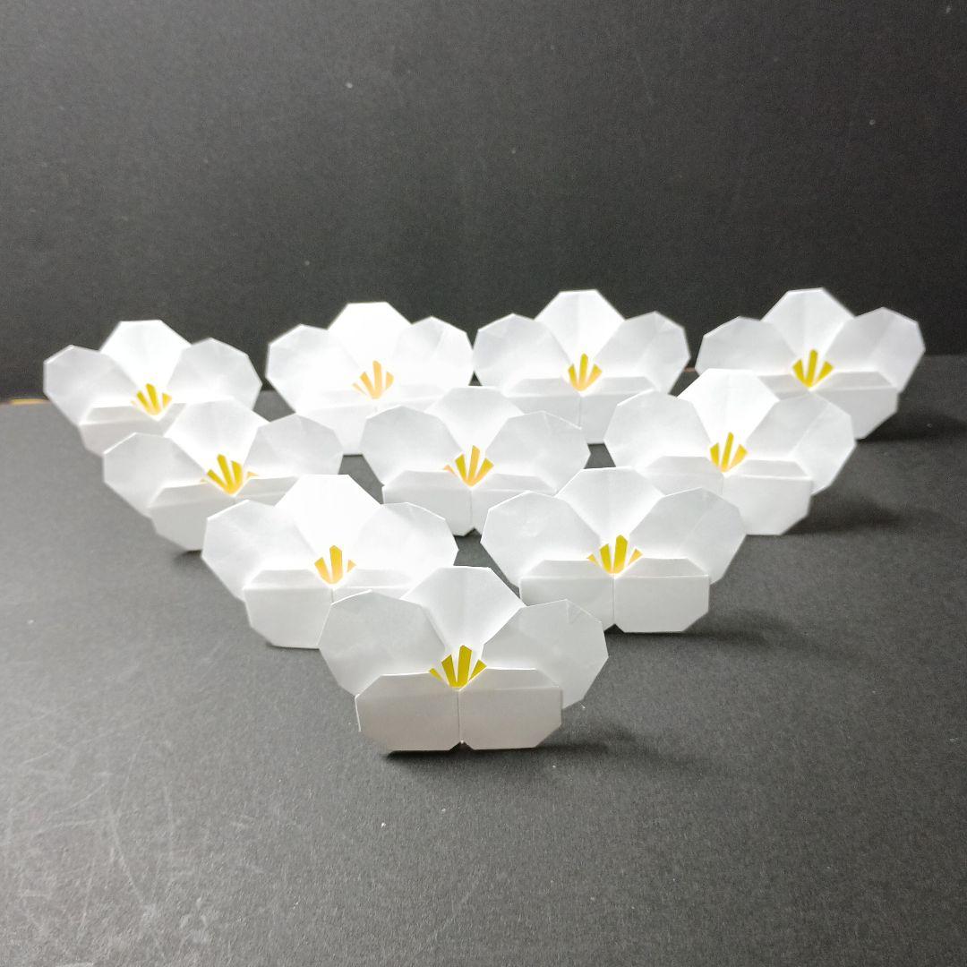 ★由紀子　折り紙　バラの小箱 Ｈ 20個