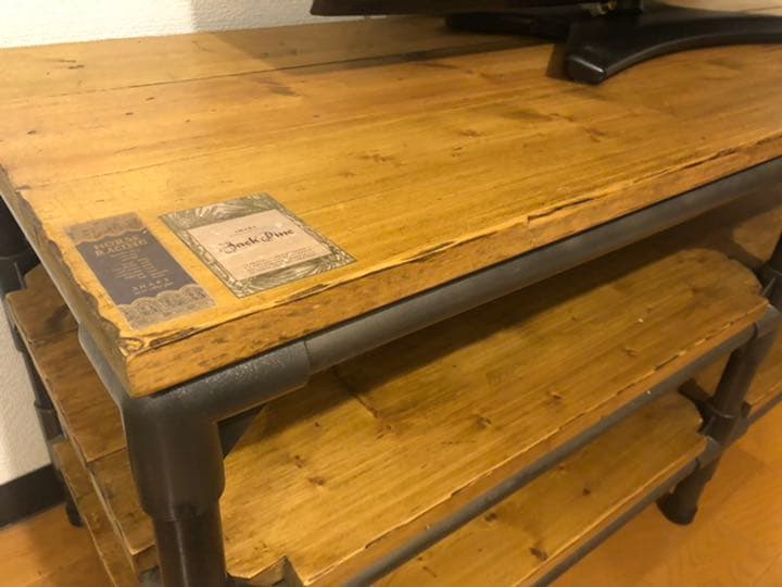 8月10日までの限定販売　テレビボード アイアン