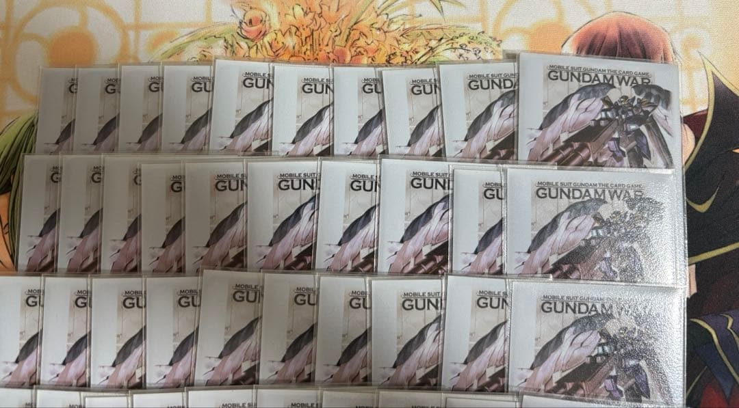 ウイングガンダムゼロカスタム スリーブ ガンダムウォー 大会優勝景品