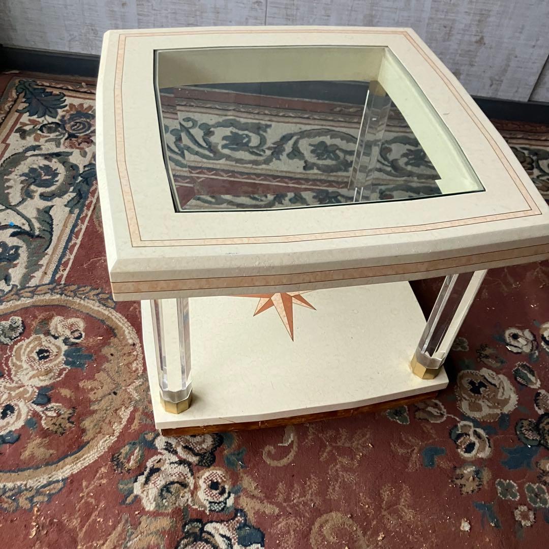 creations Curci Paris ロココ様式 木製 センターテーブル