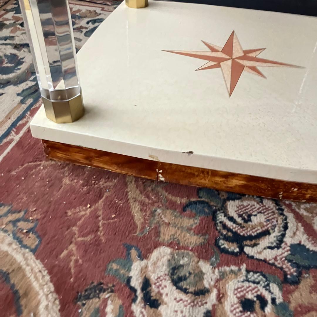 creations Curci Paris ロココ様式 木製 センターテーブル