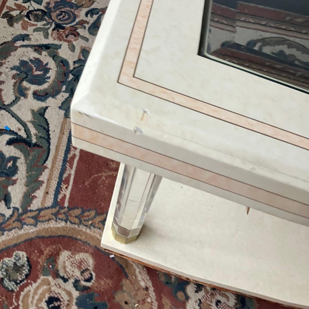 creations Curci Paris ロココ様式 木製 センターテーブル