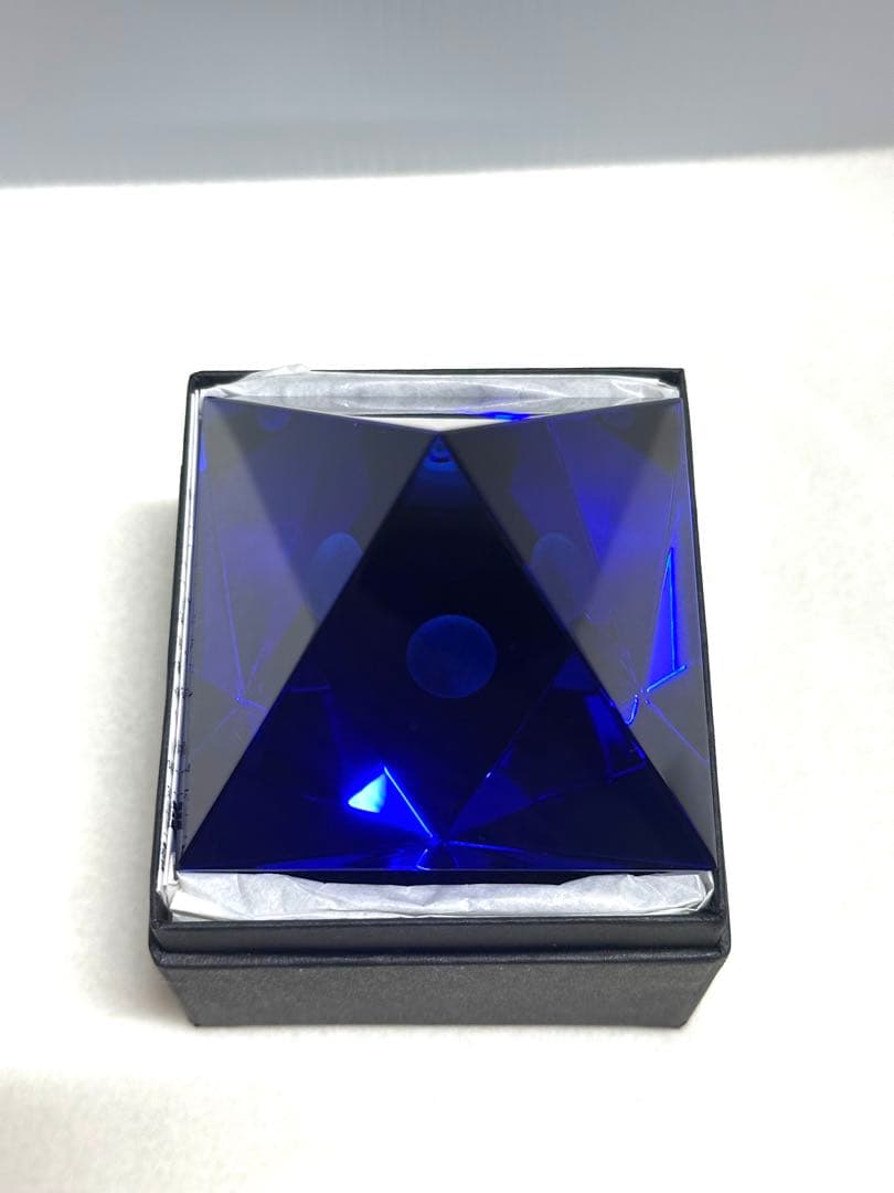 【レア品】クリスタルオブジェ 第6の使徒 小樽大正硝子館