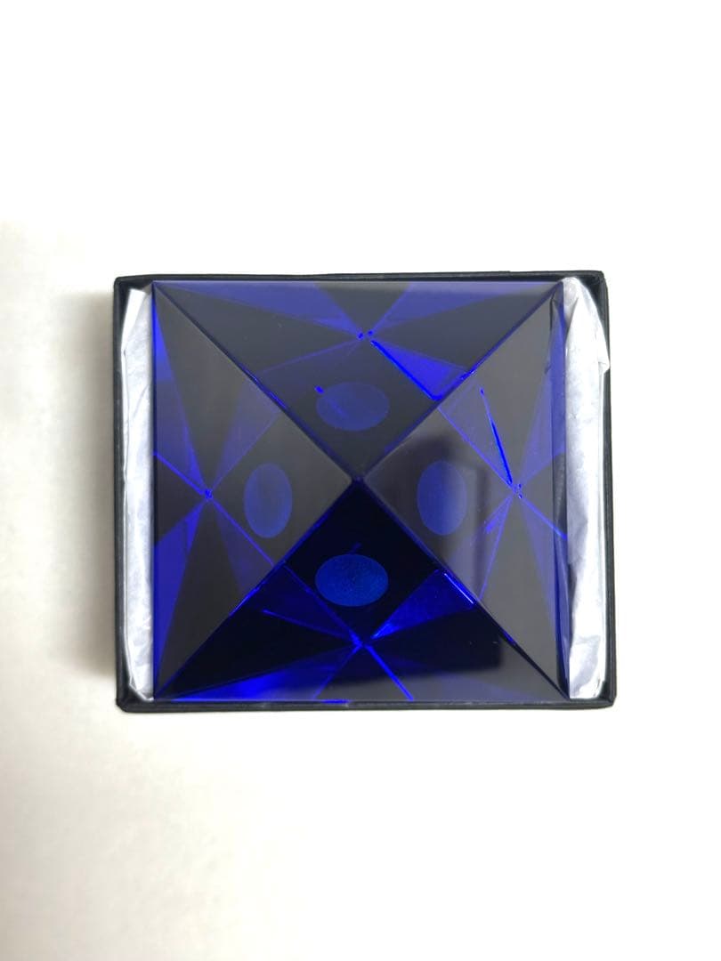 【レア品】クリスタルオブジェ 第6の使徒 小樽大正硝子館