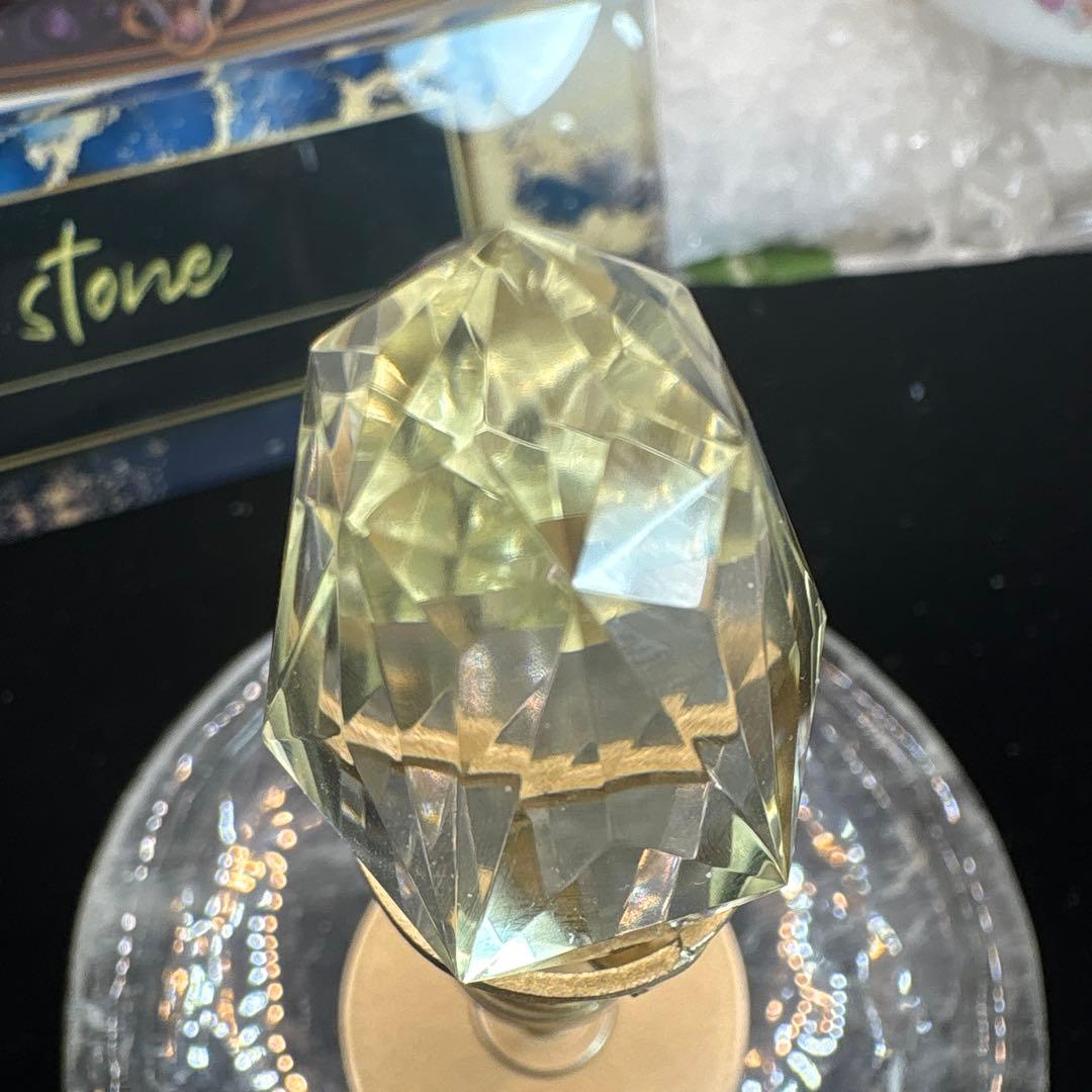 高品質 シトリン108面ファセットカット♡No.2627