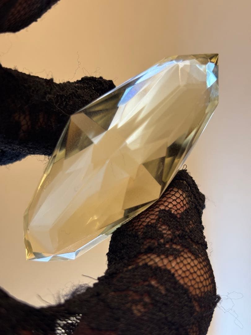 高品質 シトリン108面ファセットカット♡No.2627