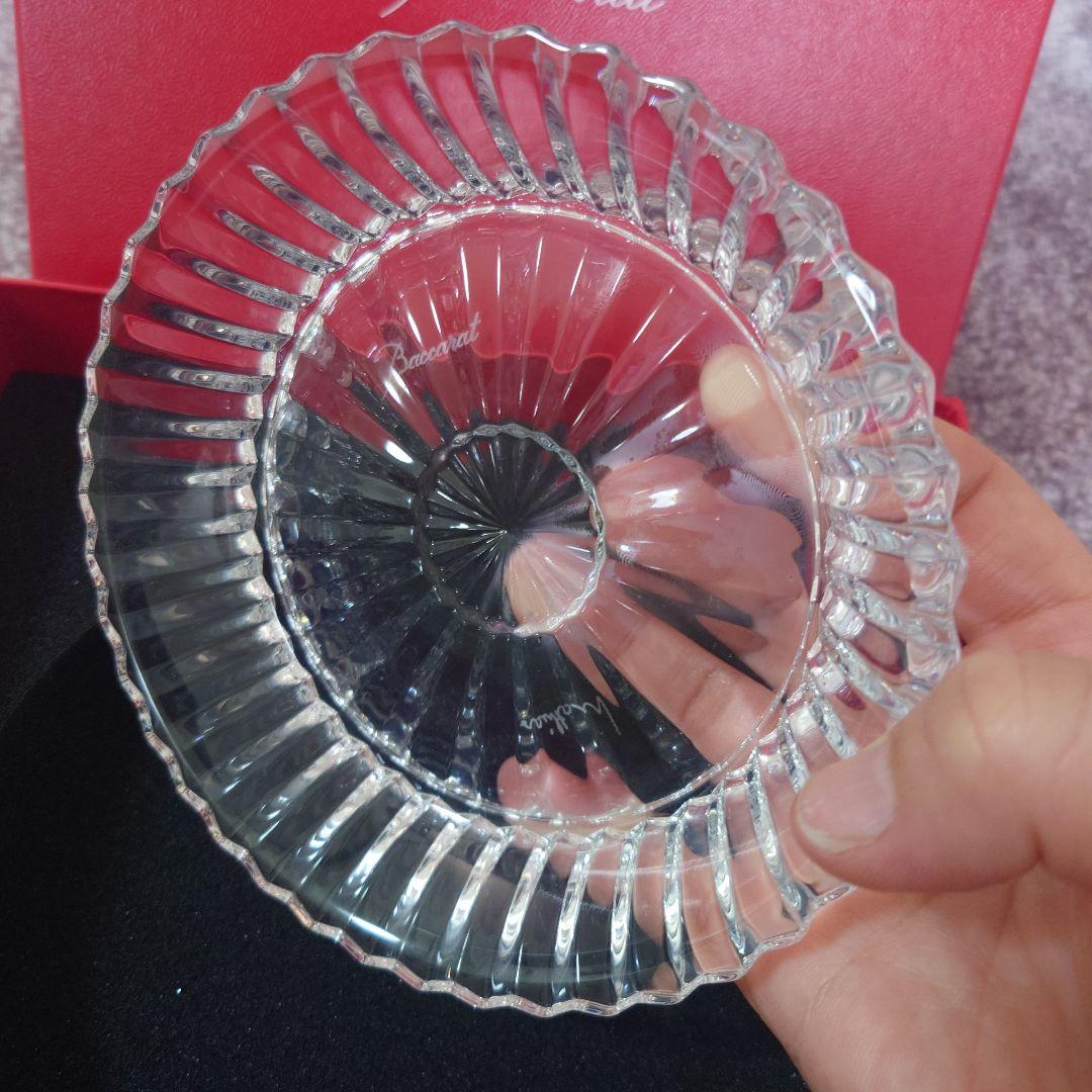 【Baccarat】ミルニュイプレート【未使用開封済み】