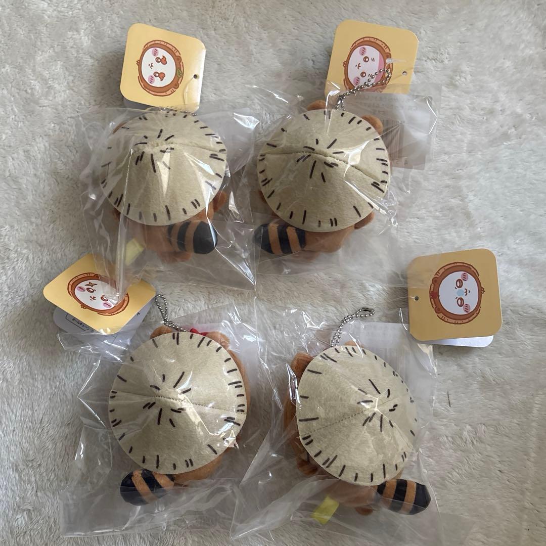 ちいかわ たぬきだもんくじ C賞4点セット シーサー、古本屋、ラッコ