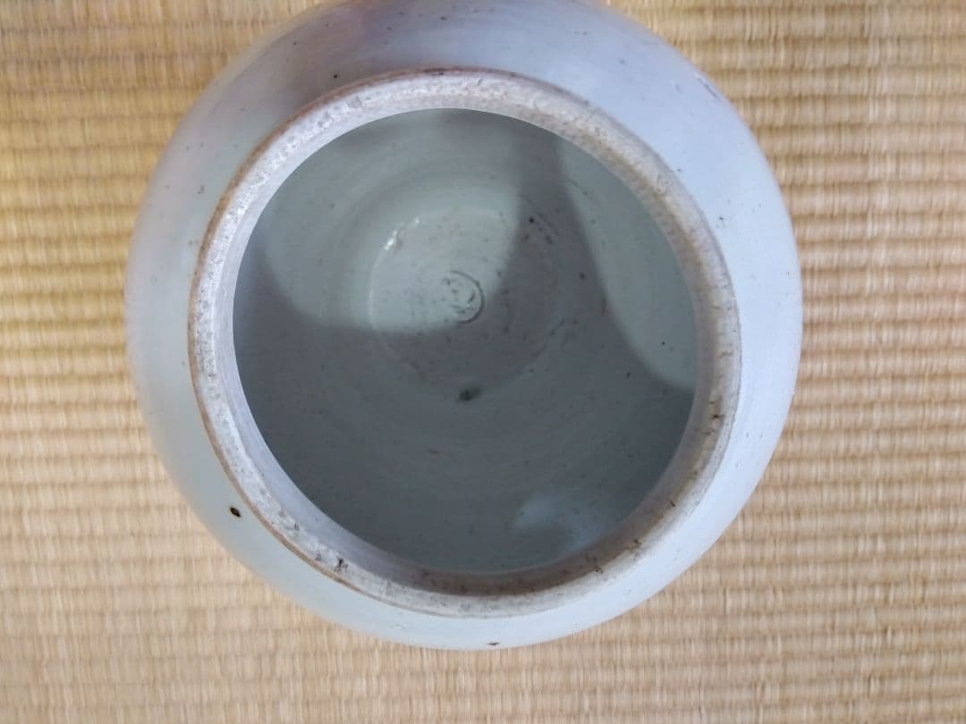 骨董品　李朝時代　白磁器　壺