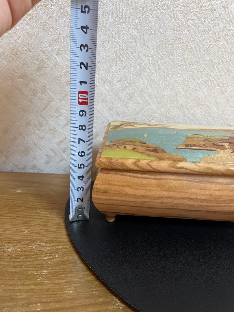 stinga tarsia 象眼細工　木製　オルゴールつき　ジュエリーボックス