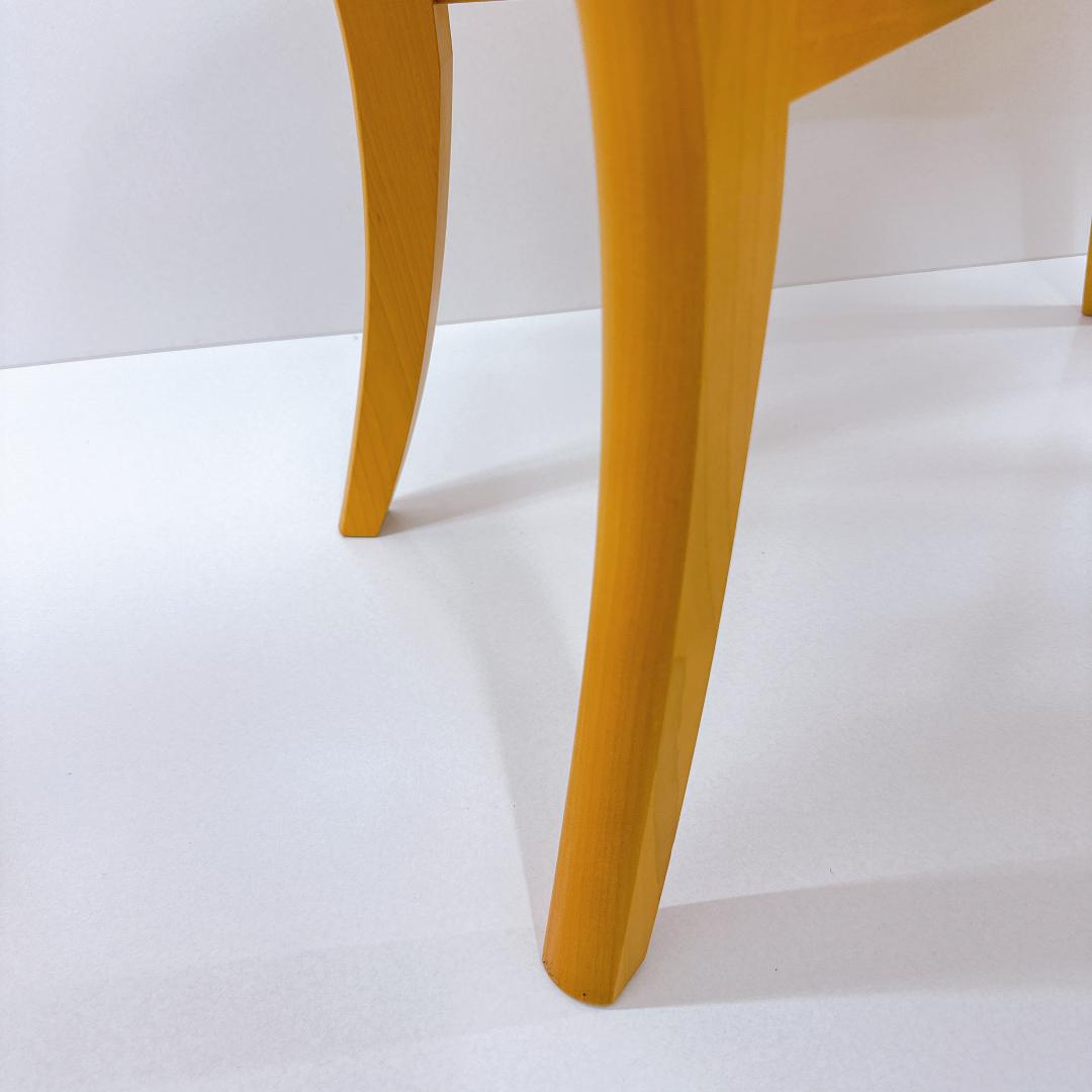 【良品】モリシゲ 木製 センターテーブル 楕円形