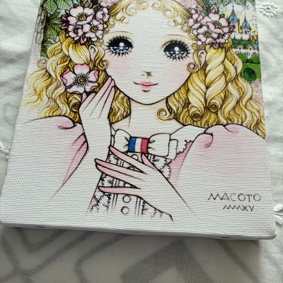 高橋真琴　ウォールキャンバス　s トリコロール　ロールふせん　フラワーミックス