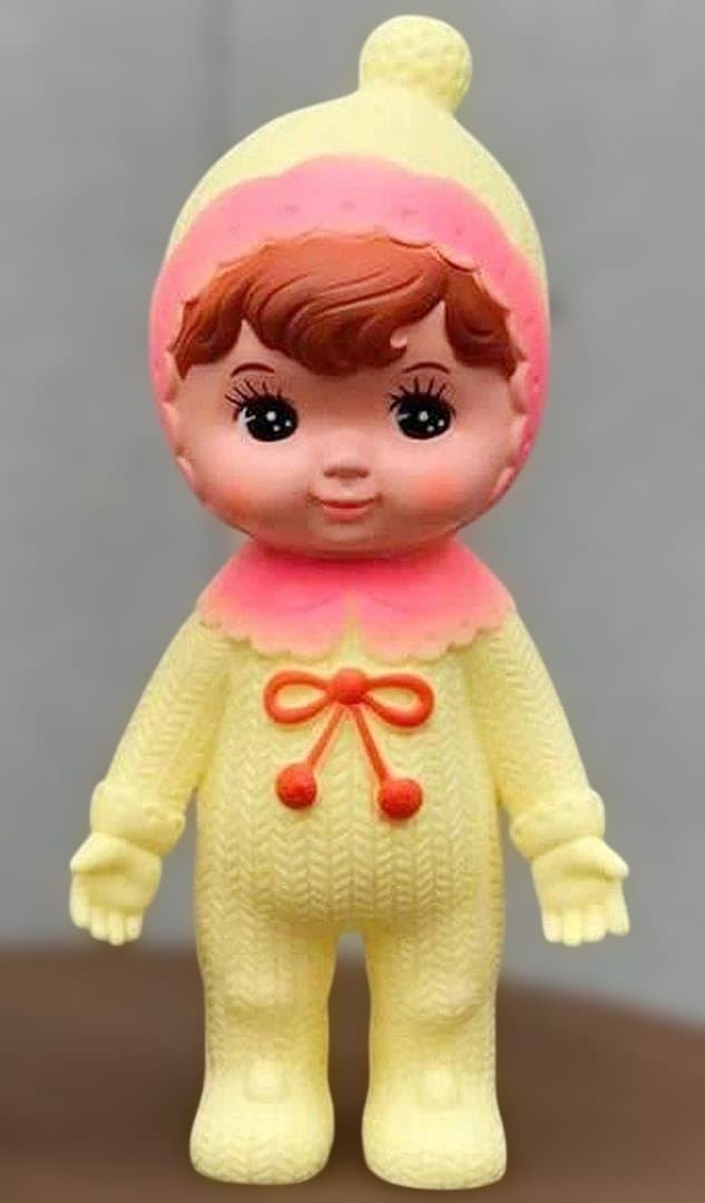 なかよしチャーミーちゃん　2体セット 昭和レトロ　人形　新品　ソフビ