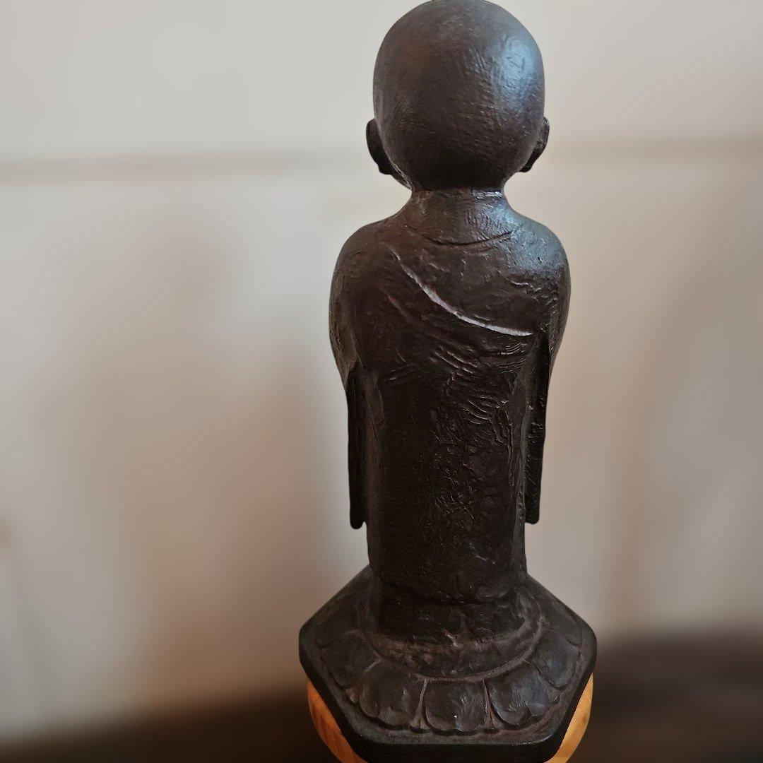 合掌地蔵菩薩像 友沢正彦作 祈り ブロンズ像 - メルカリ