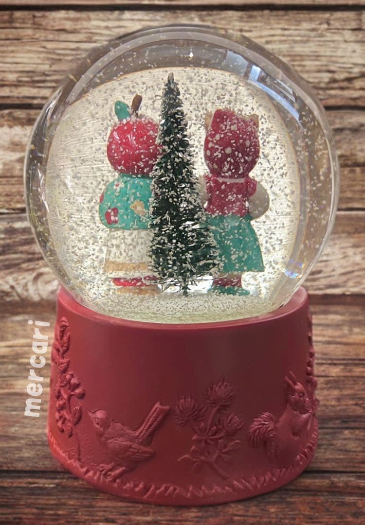 お箱有り ナタリーレテ アフタヌーンティー スノードーム りんご姫